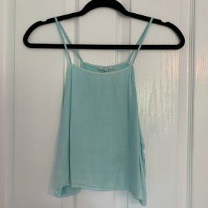Aritzia Talula Blue Top Size S